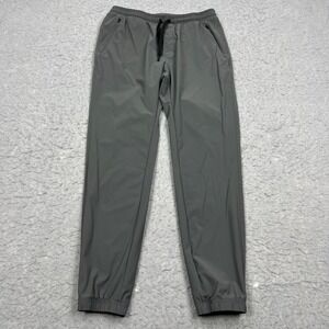 UNRL In-Flex Jogger III Men's Medium Gray Performance Stretch Zip Pocket Pants
